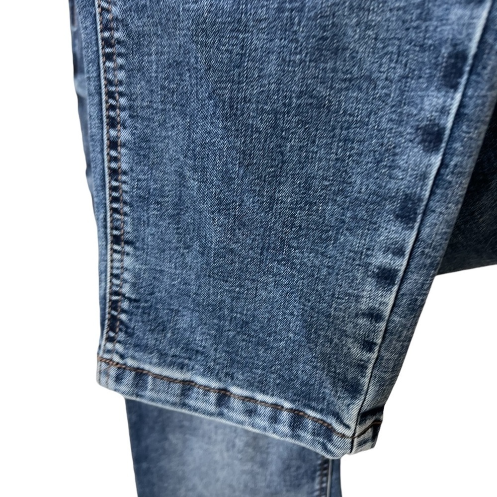 JUSTICE HIGH RISE LADYS JEANS WAIST SIZE 34” INCHES. INSEAM 27 1/2” INCH☑️ - Picture 9 of 15